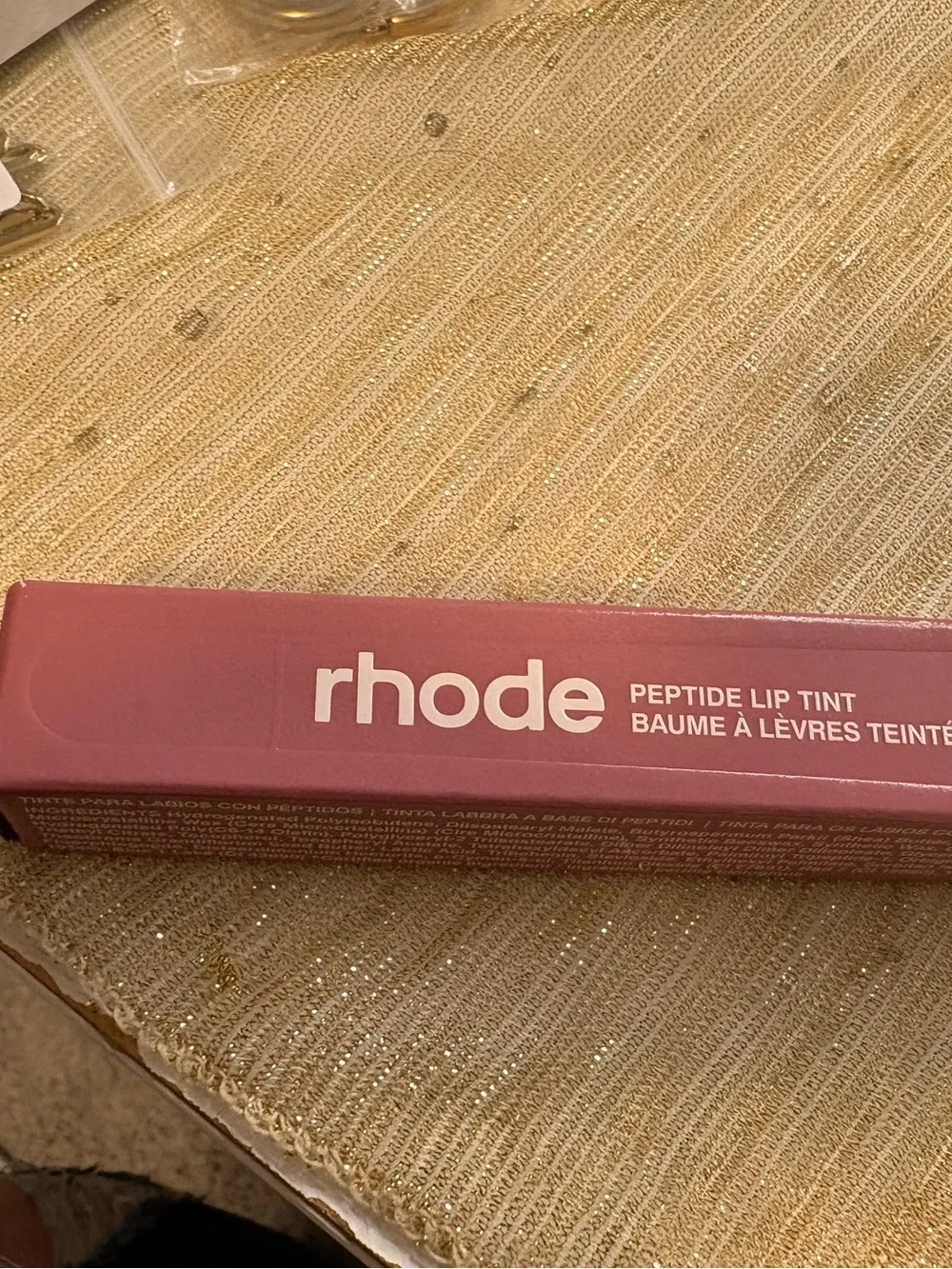 rhode Peptide Lip Tint - salty tan
